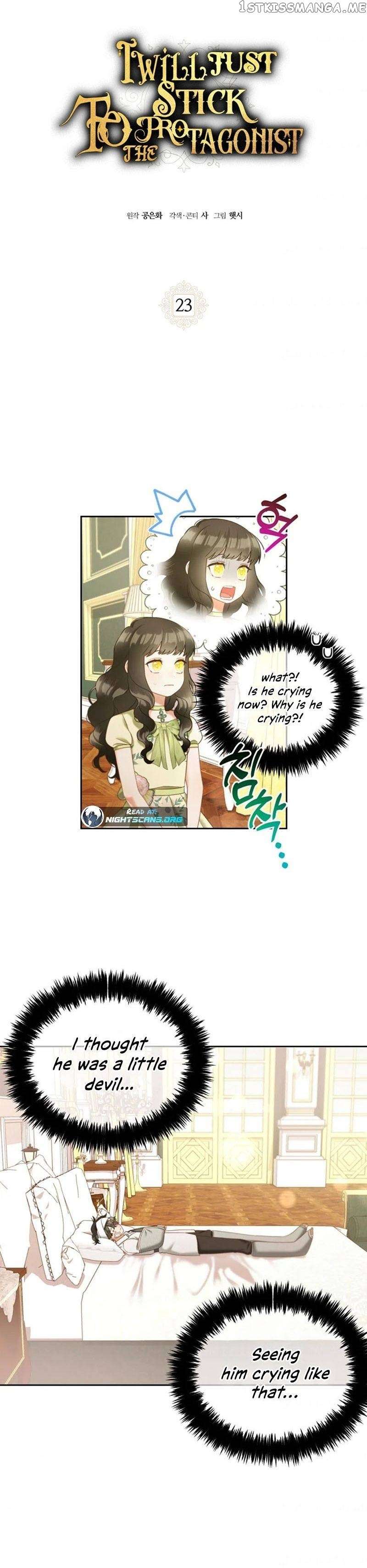 I Will Be Next to the Main Character Chapter 23 page 3 - 