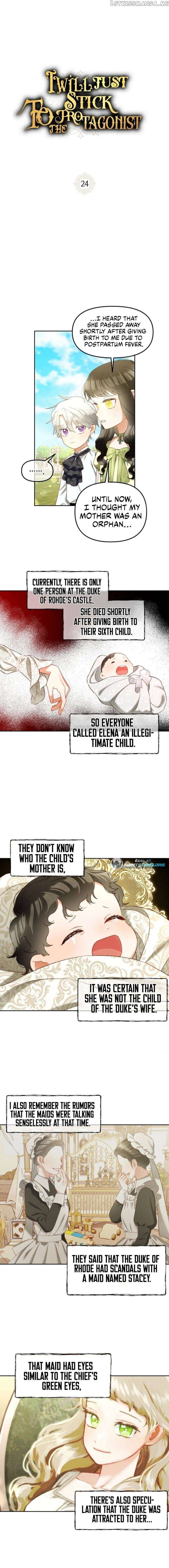 I Will Be Next to the Main Character Chapter 24 page 5 - 