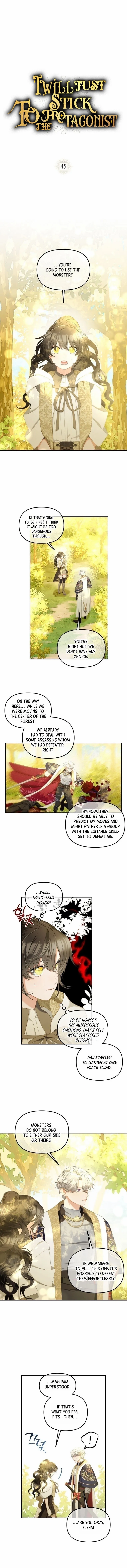 I Will Be Next to the Main Character Chapter 45 page 2 - 