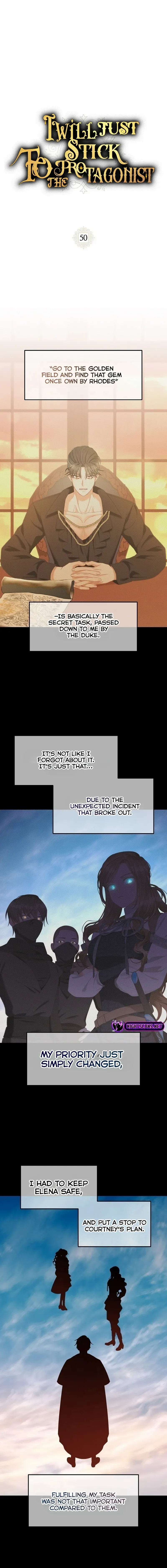 I Will Be Next to the Main Character Chapter 50 page 1 - 