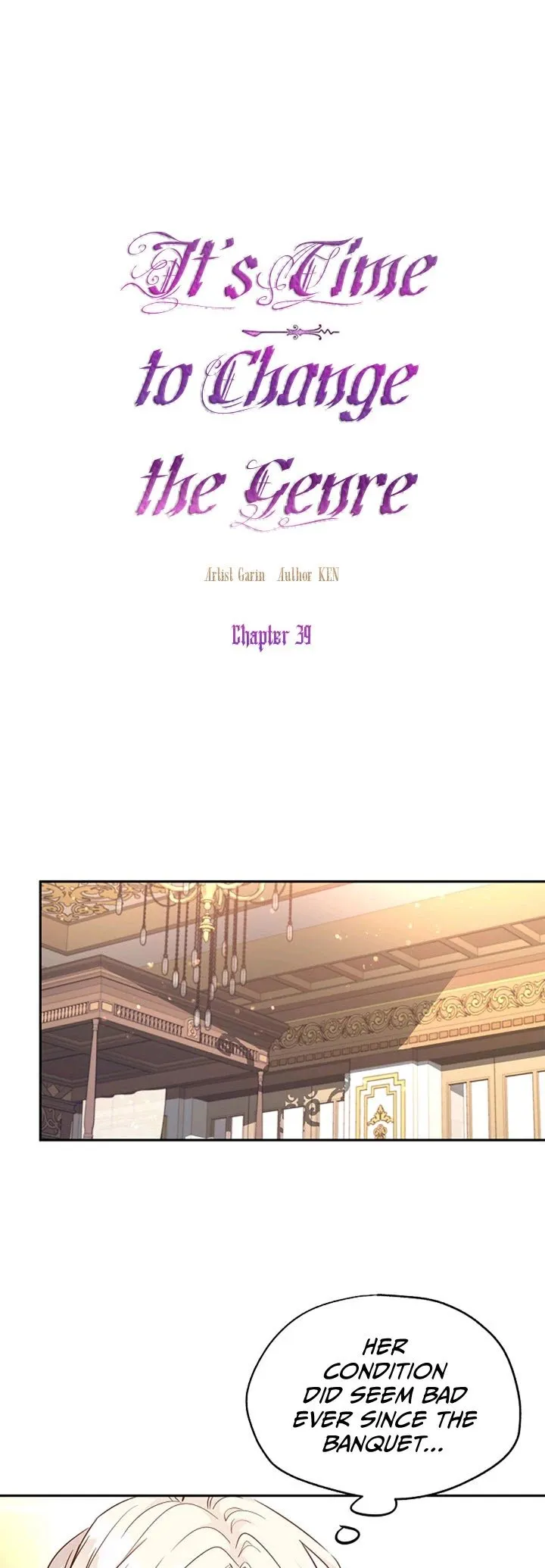 I Will Change The Genre Chapter 39 page 2 - 