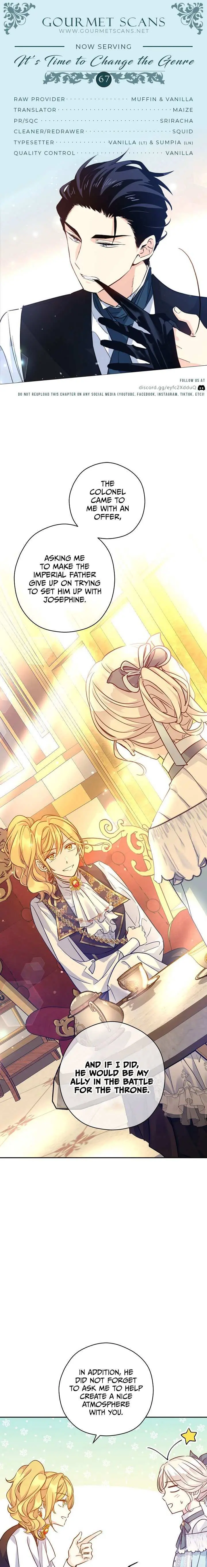 I Will Change The Genre Chapter 67 page 1 - 