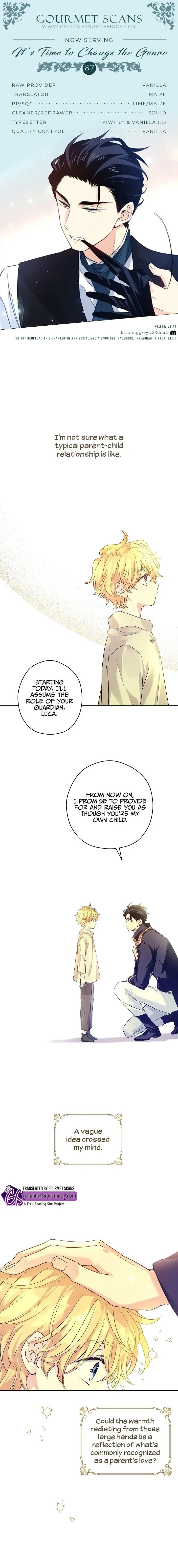 I Will Change The Genre Chapter 87 page 1 - 