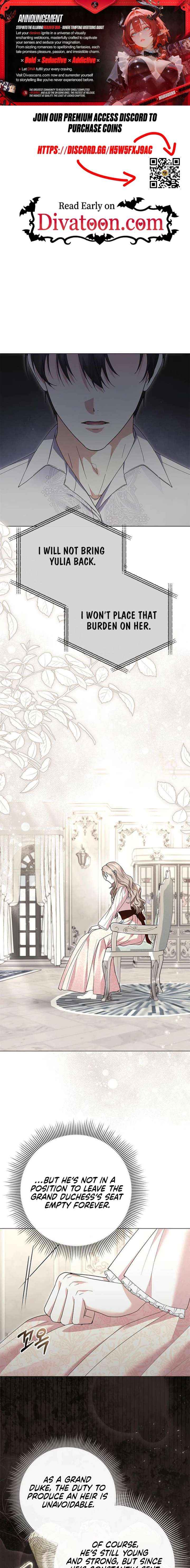 I will disappear for you, Your Grace the Grand Duke Chapter 49 page 1 - 