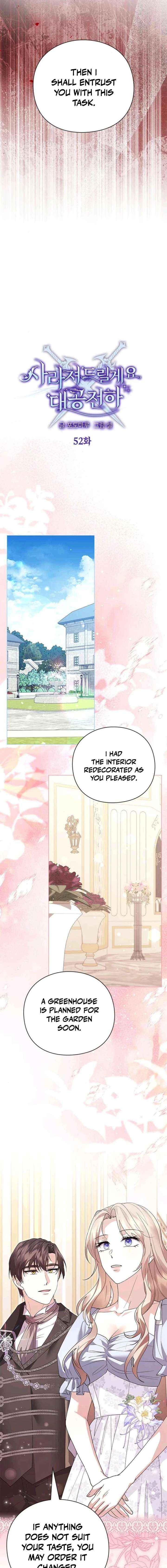 I will disappear for you, Your Grace the Grand Duke Chapter 52 page 5 - 