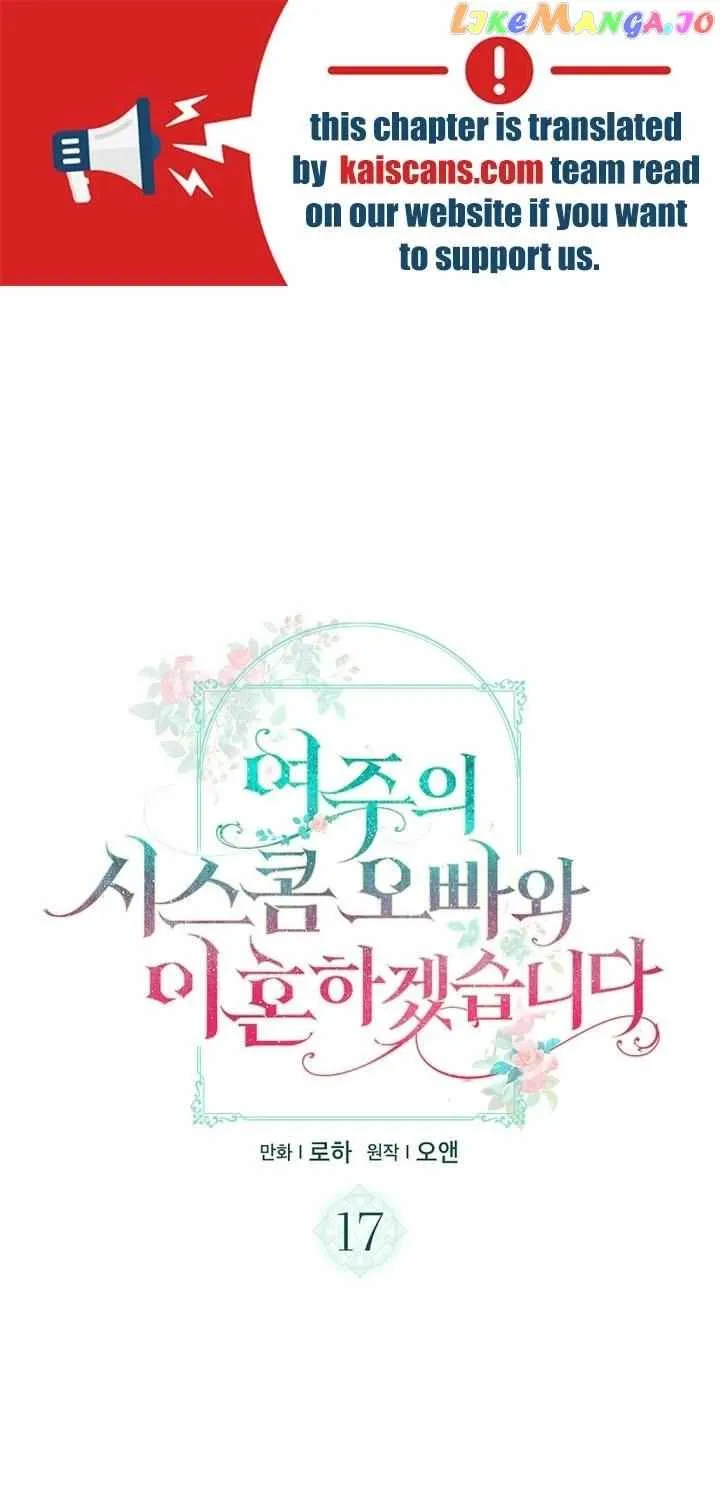 I Will Divorce the Female Lead’s Siscon Brother Chapter 17 page 2 - 