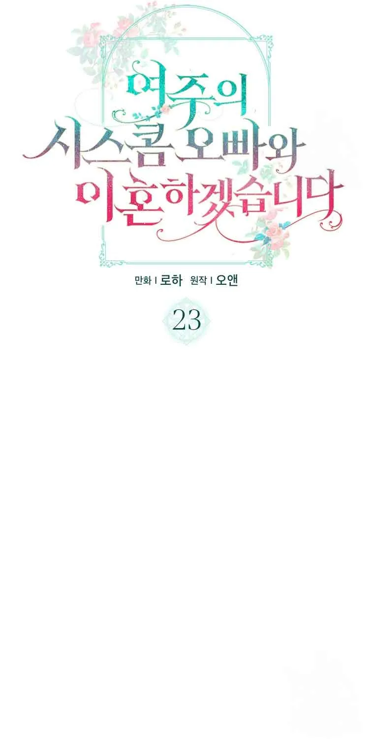 I Will Divorce the Female Lead’s Siscon Brother Chapter 23 page 29 - 