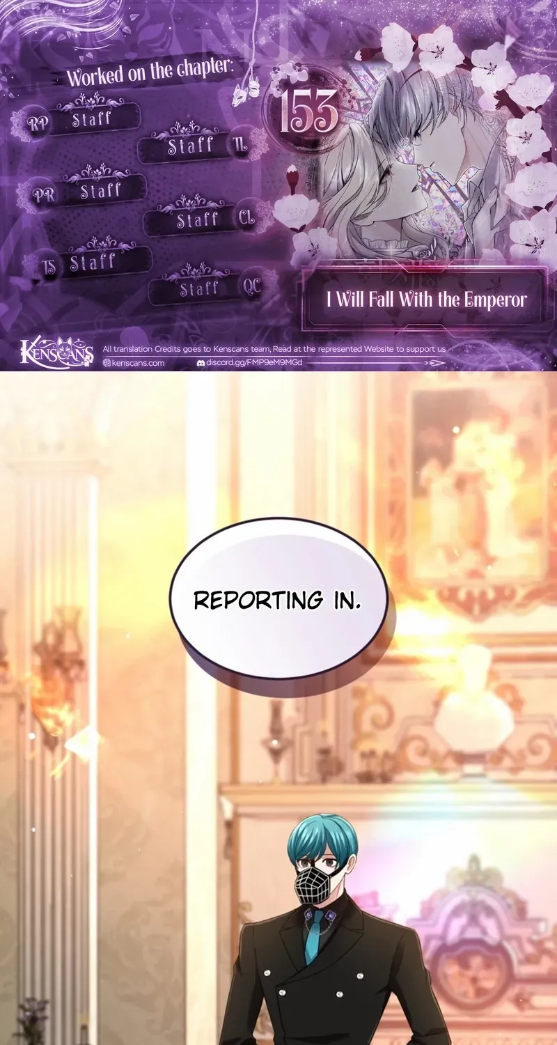 ‏I Will Fall With the Emperor Chapter 153 page 1 - 
