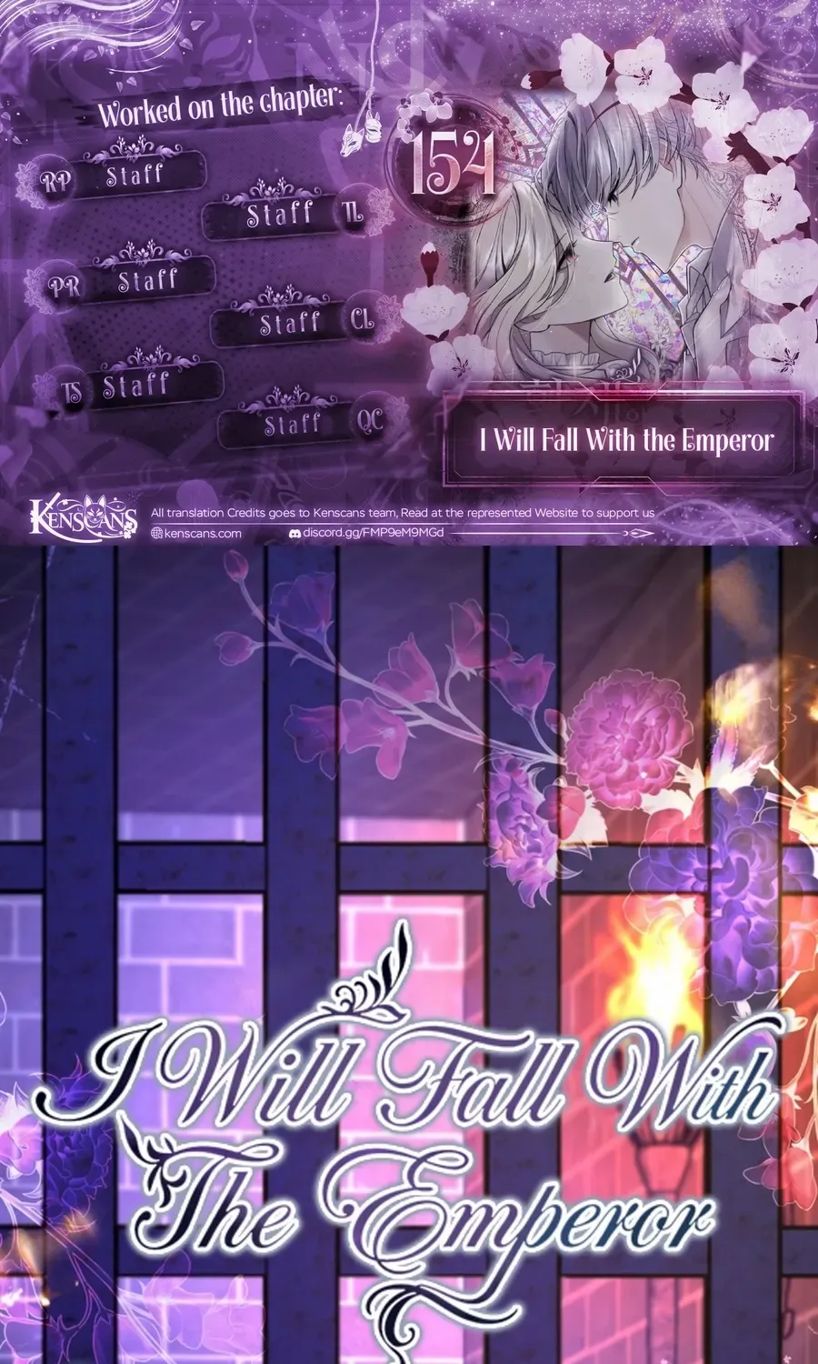 ‏I Will Fall With the Emperor Chapter 154 page 1 - 