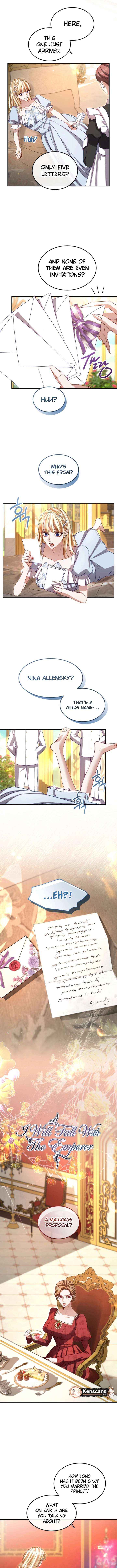 ‏I Will Fall With the Emperor Chapter 155 page 3 - 