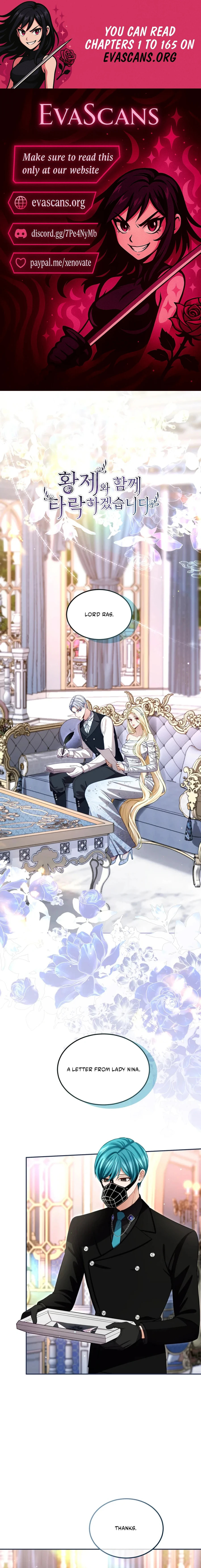 ‏I Will Fall With the Emperor Chapter 159 page 1 - 