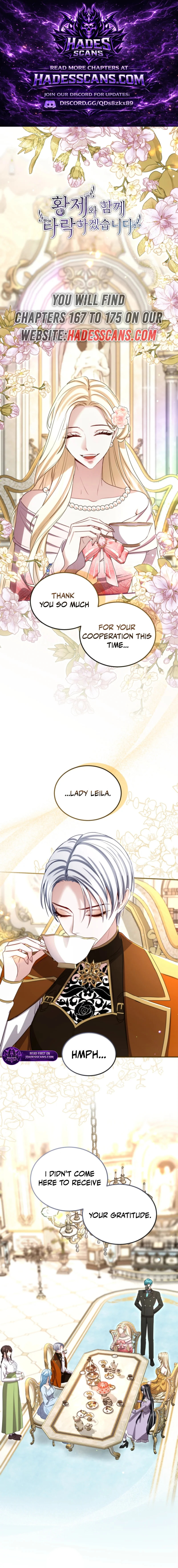 ‏I Will Fall With the Emperor Chapter 174 page 1 - 