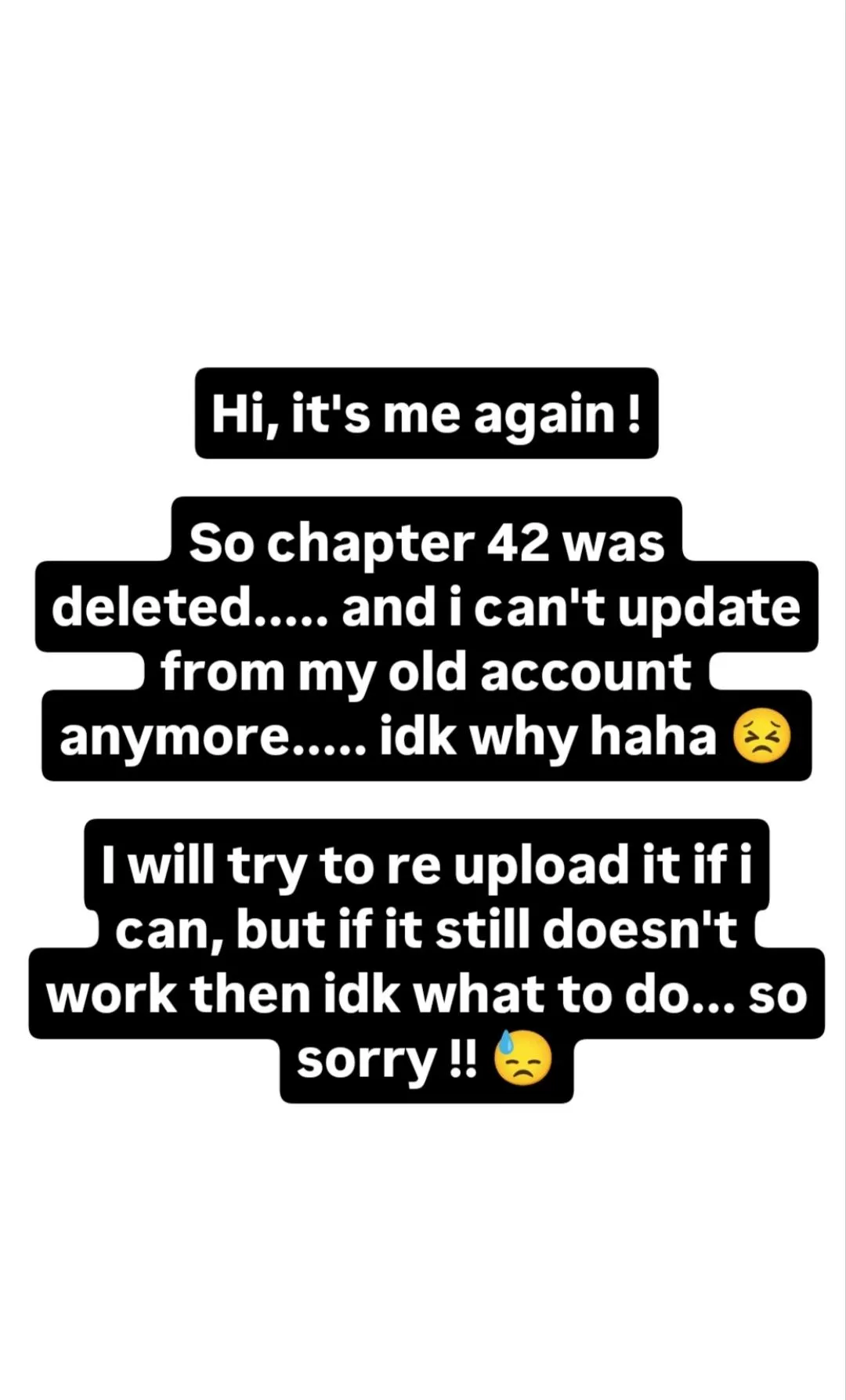 I Will Not Reach You Chapter 45 page 1 - 