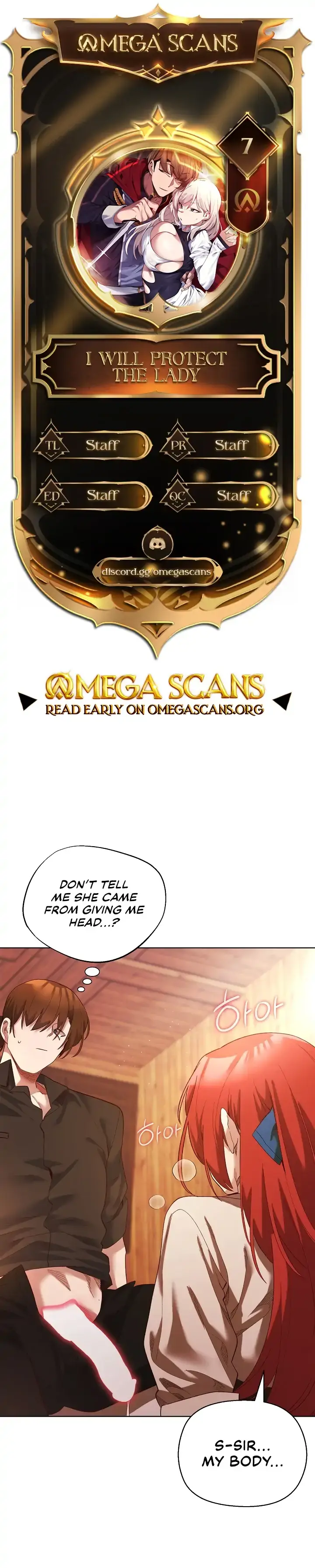 I Will Protect the Lady Chapter 7 page 1 - 