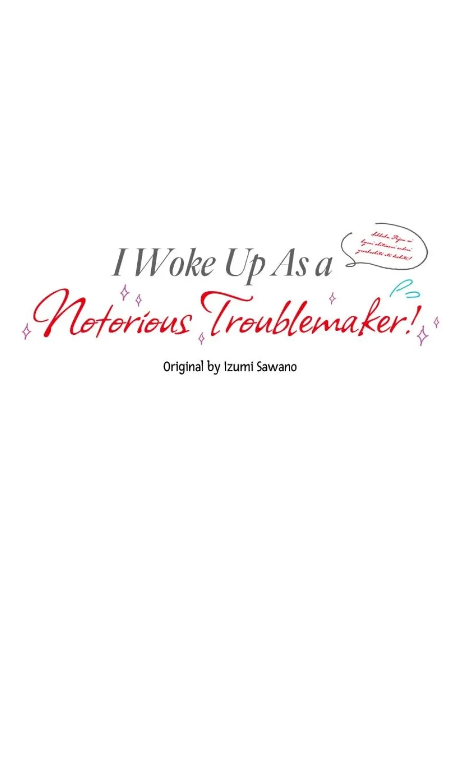 I Woke Up As a Notorious Troublemaker! Chapter 1 page 54 - 