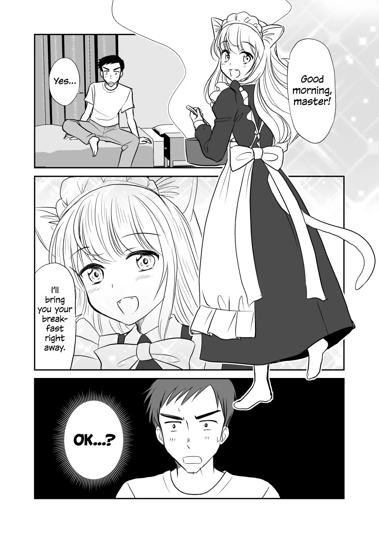 I Woke Up This Morning to Find a Blonde Cat-Eared Maid Standing In My Kitchen Chapter 0 page 1 - 