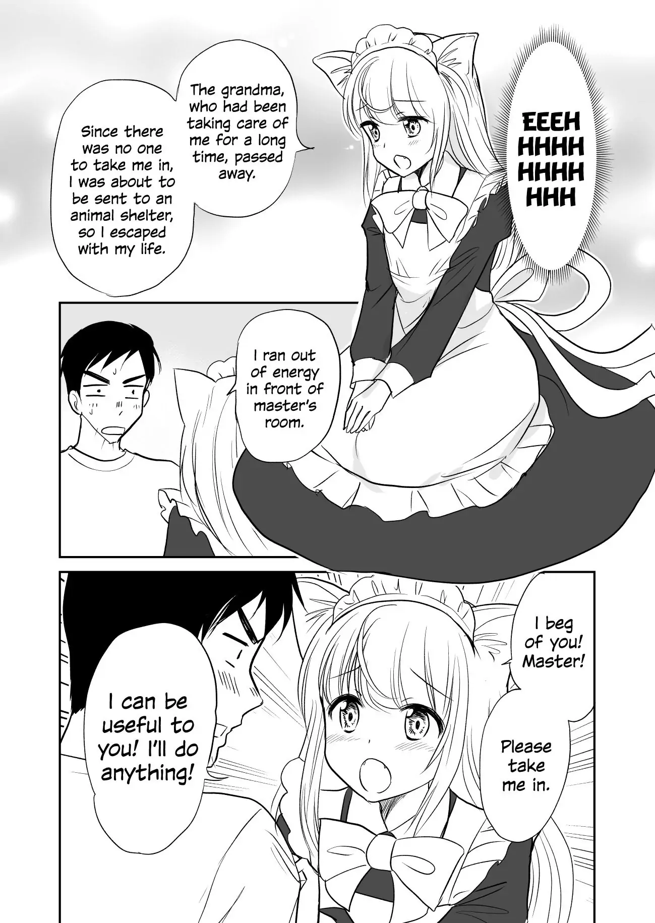 I Woke Up This Morning to Find a Blonde Cat-Eared Maid Standing In My Kitchen Chapter 0 page 4 - 
