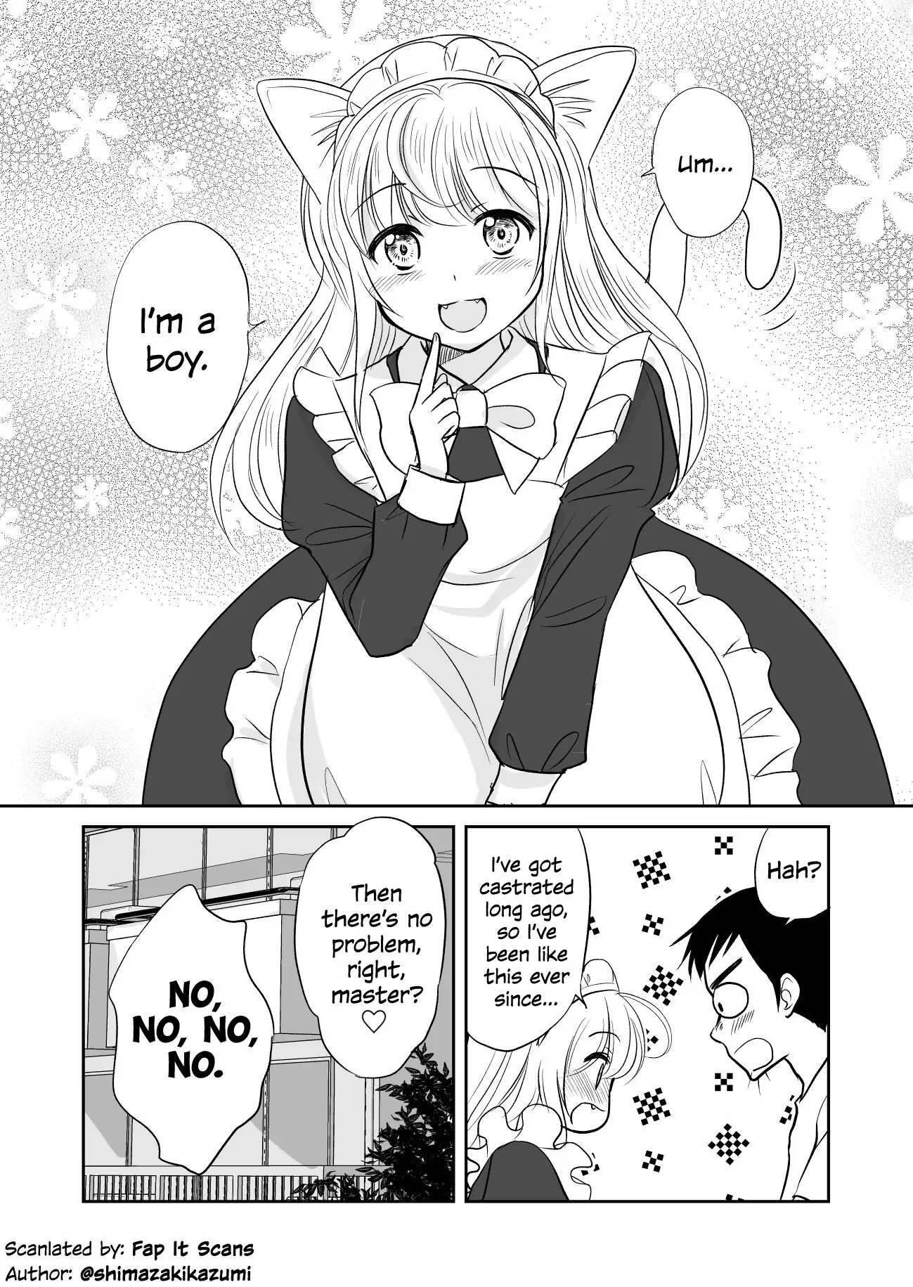 I Woke Up This Morning to Find a Blonde Cat-Eared Maid Standing In My Kitchen Chapter 0 page 6 - 