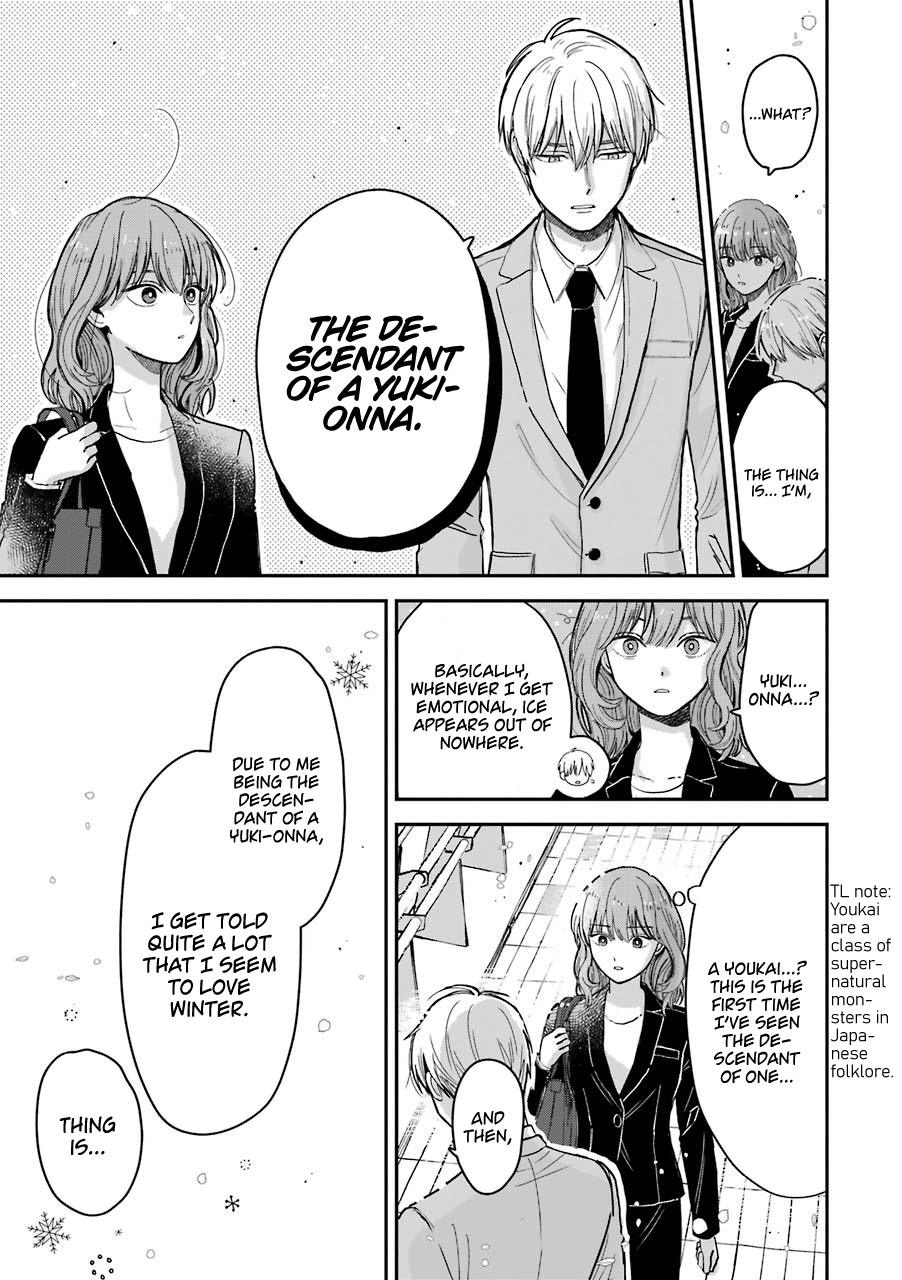 Ice Guy and the Cool Female Colleague Chapter 15.5 page 12 - 