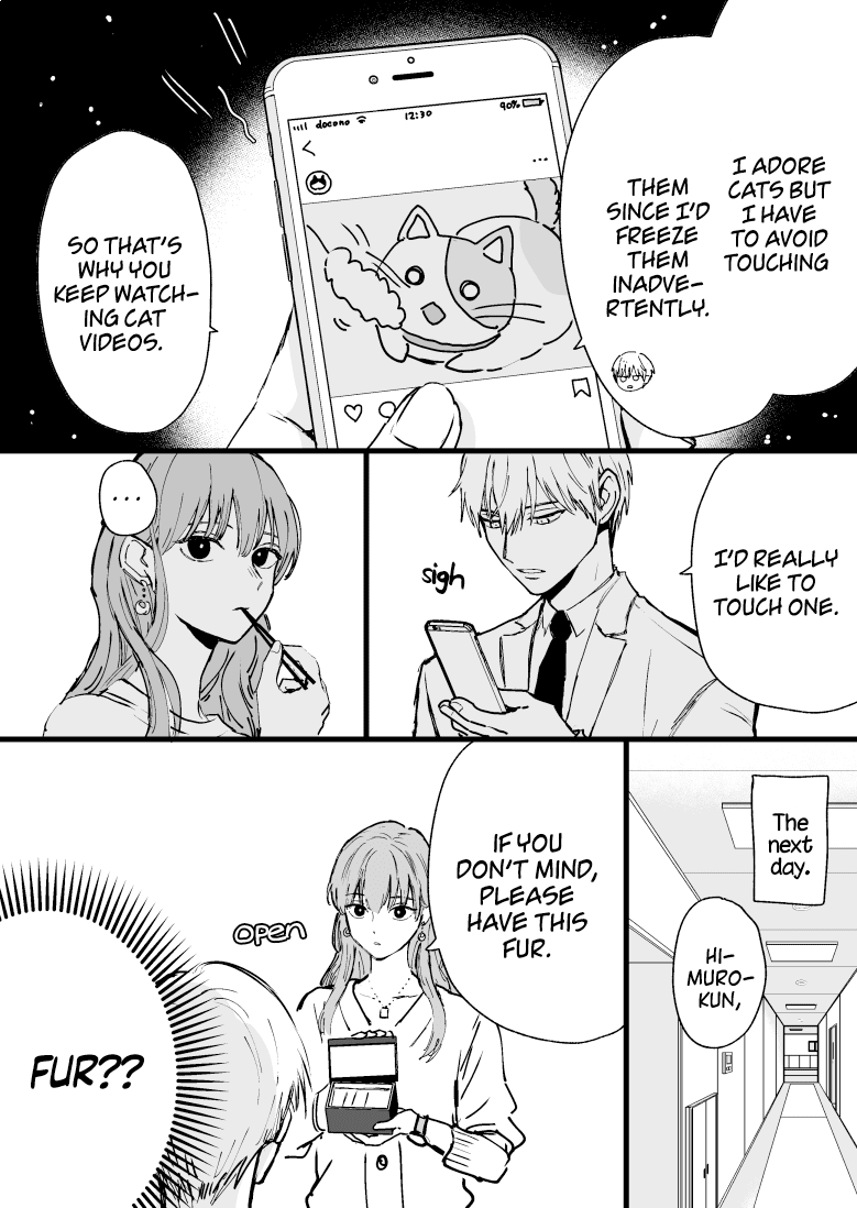 Ice Guy and the Cool Female Colleague Chapter 2 page 2 - 