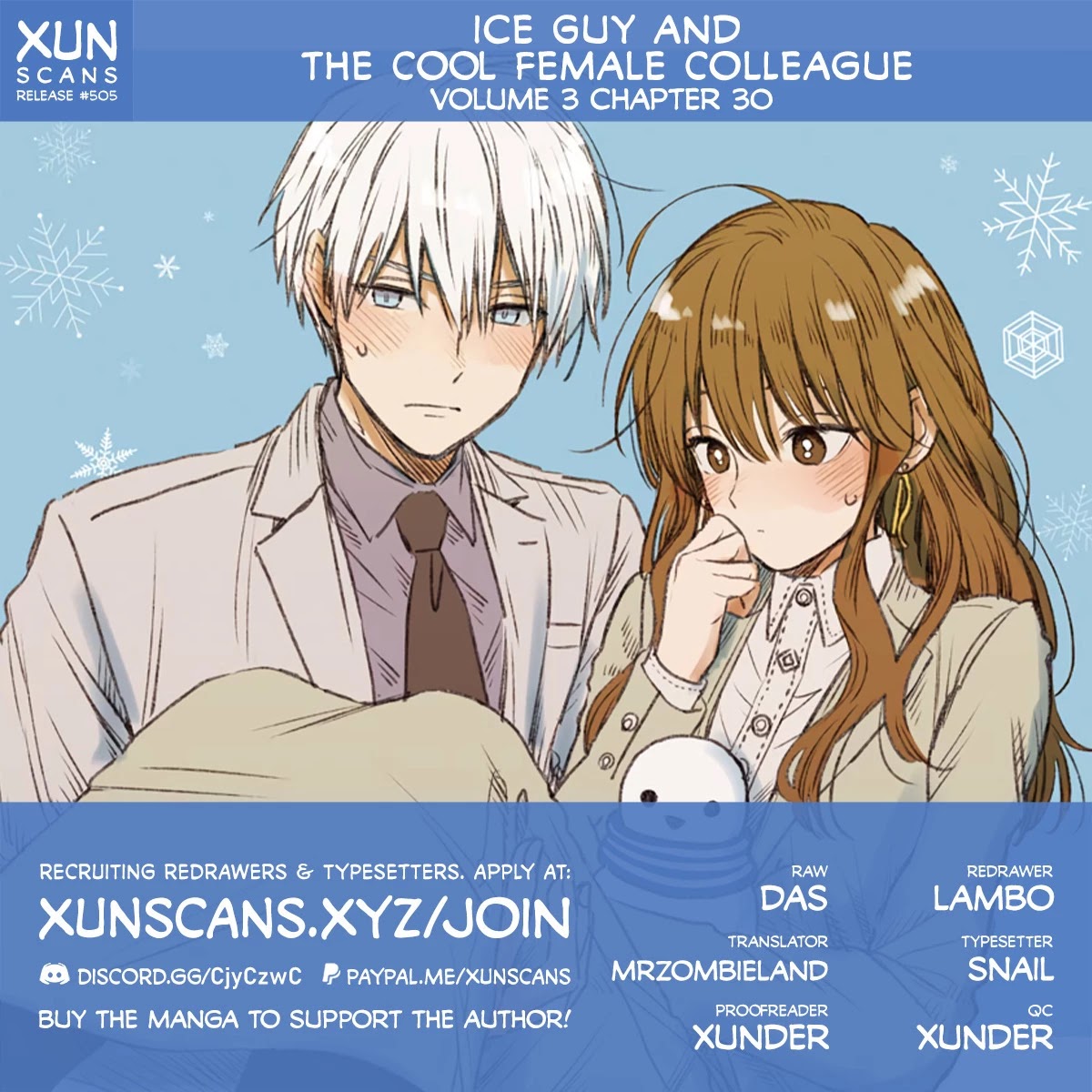 Ice Guy and the Cool Female Colleague Chapter 30 page 1 - 