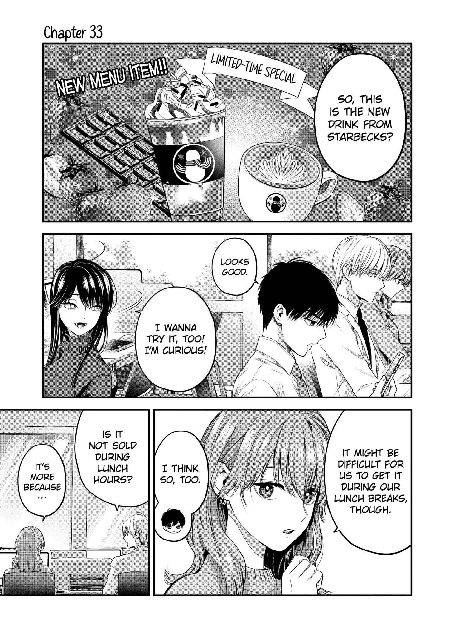 Ice Guy and the Cool Female Colleague Chapter 33 page 1 - 