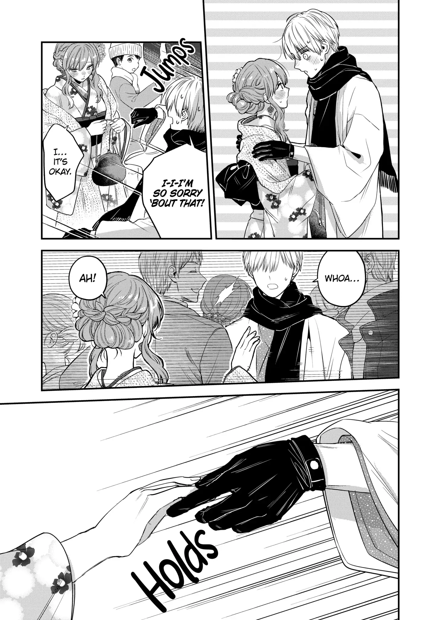 Ice Guy and the Cool Female Colleague Chapter 35.5 page 9 - 