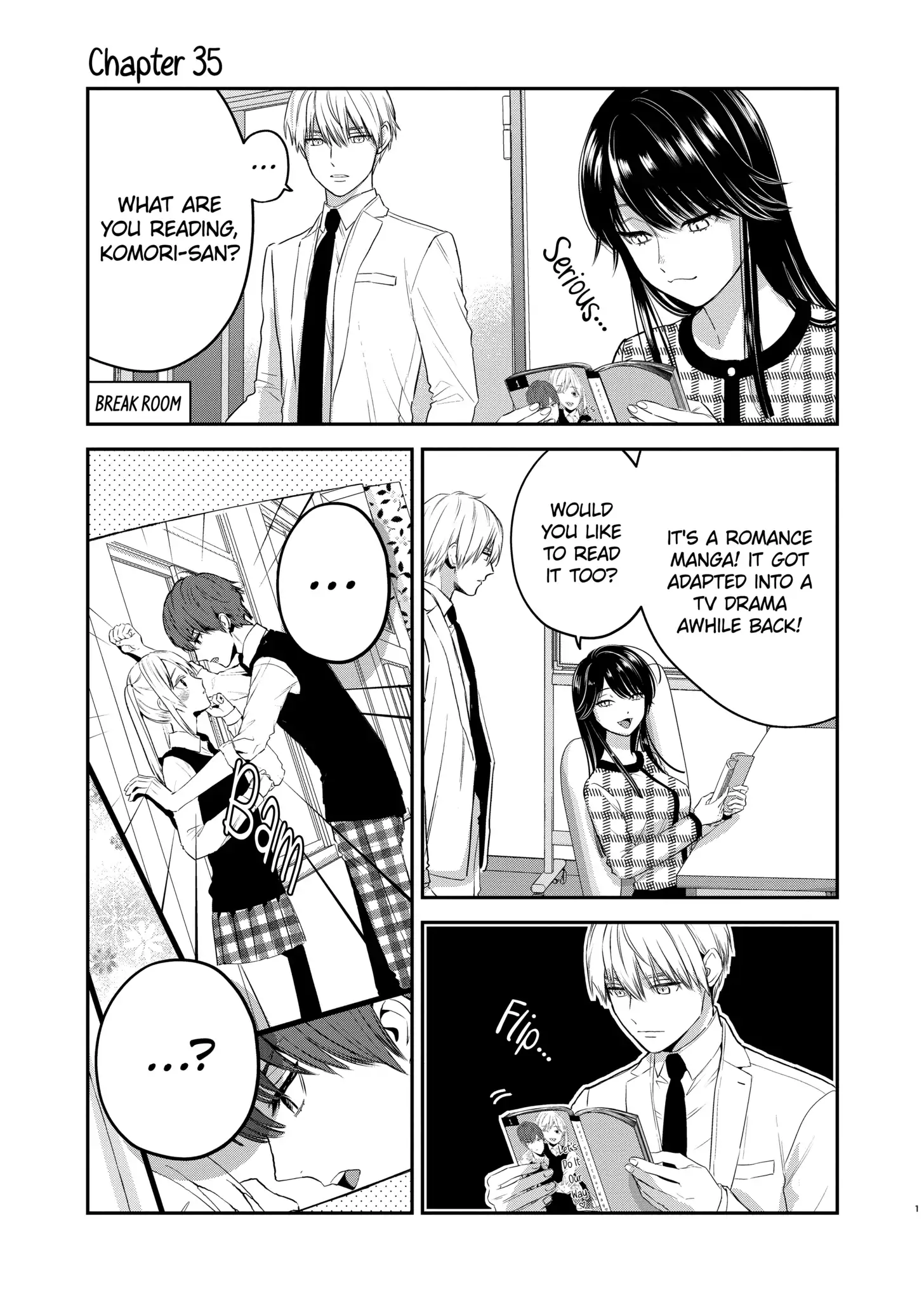 Ice Guy and the Cool Female Colleague Chapter 35 page 1 - 
