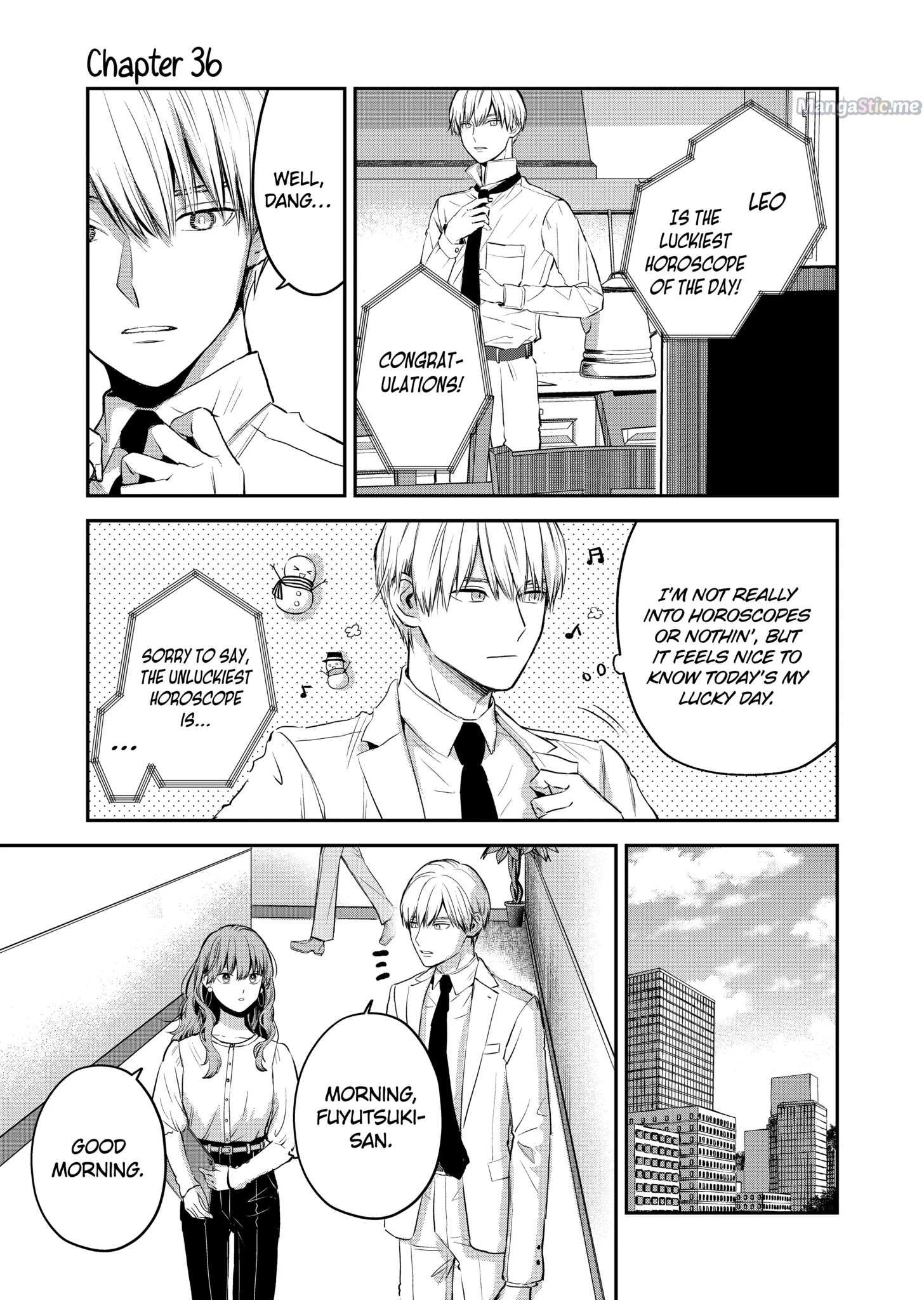 Ice Guy and the Cool Female Colleague Chapter 36 page 1 - 
