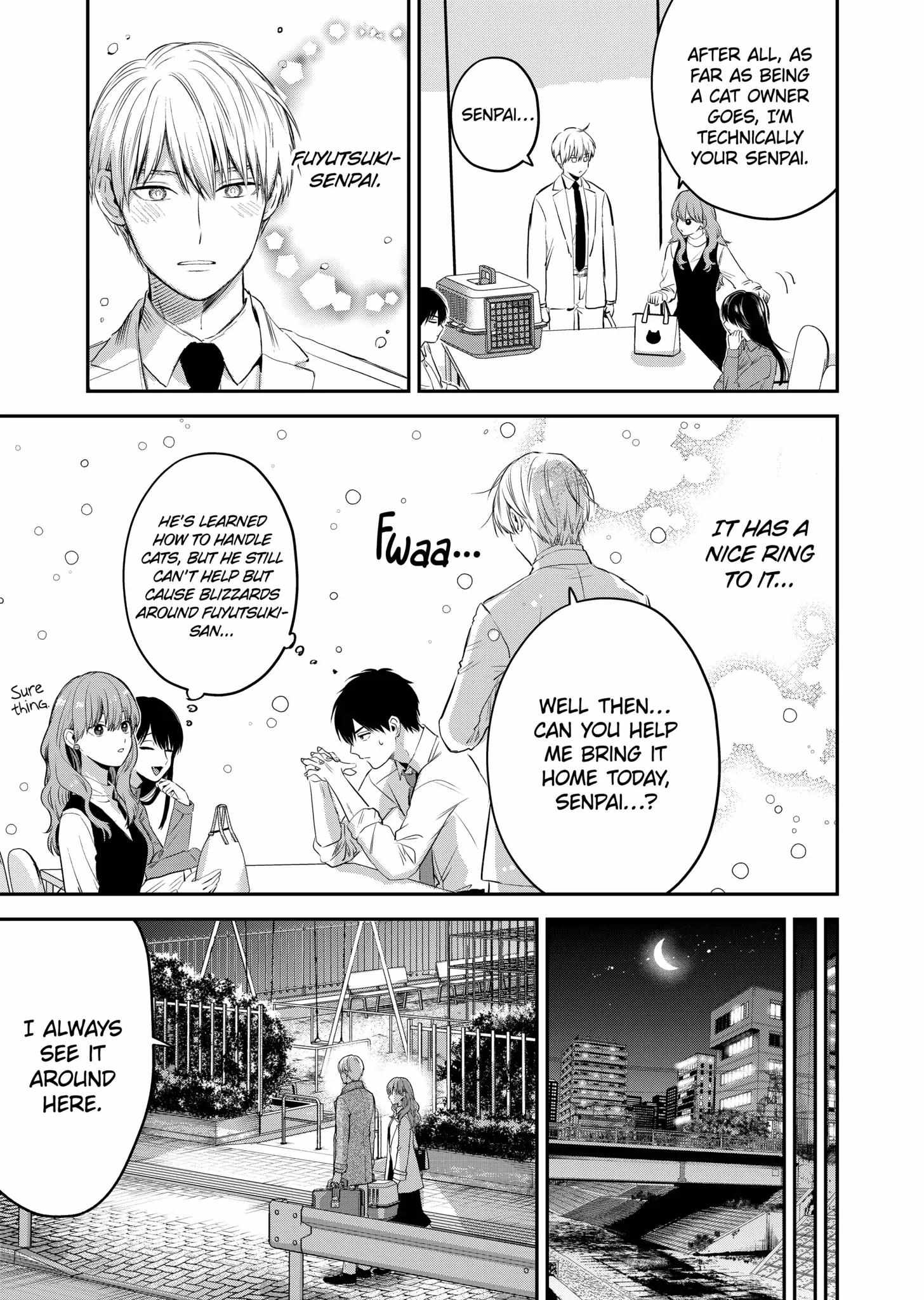 Ice Guy and the Cool Female Colleague Chapter 37.5 page 12 - 