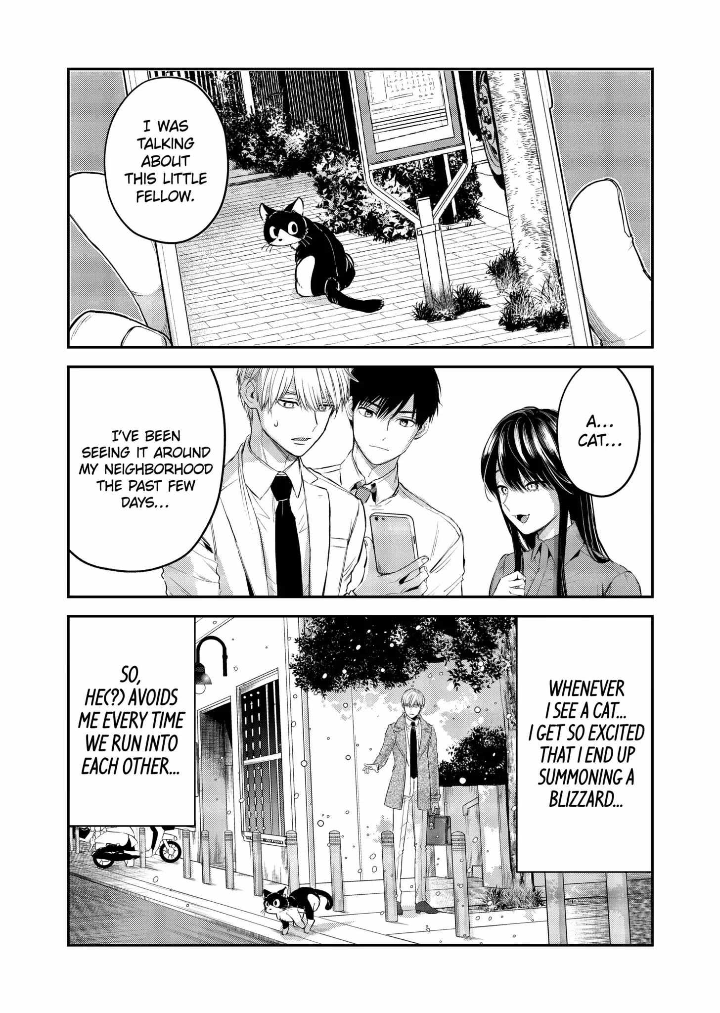 Ice Guy and the Cool Female Colleague Chapter 37.5 page 6 - 