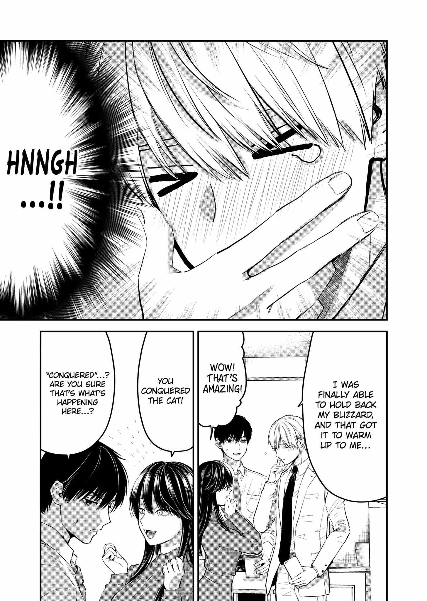 Ice Guy and the Cool Female Colleague Chapter 37.5 page 8 - 
