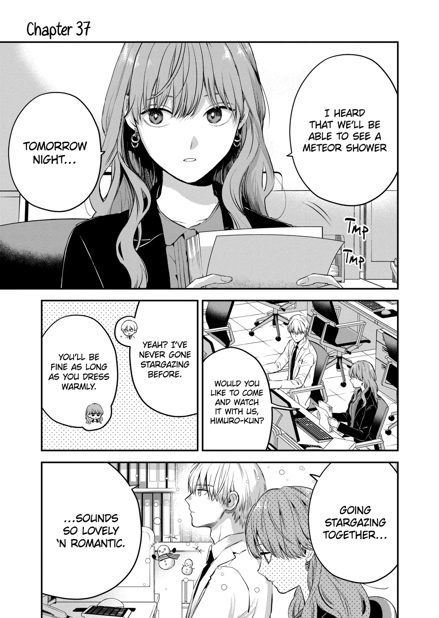 Ice Guy and the Cool Female Colleague Chapter 37 page 1 - 