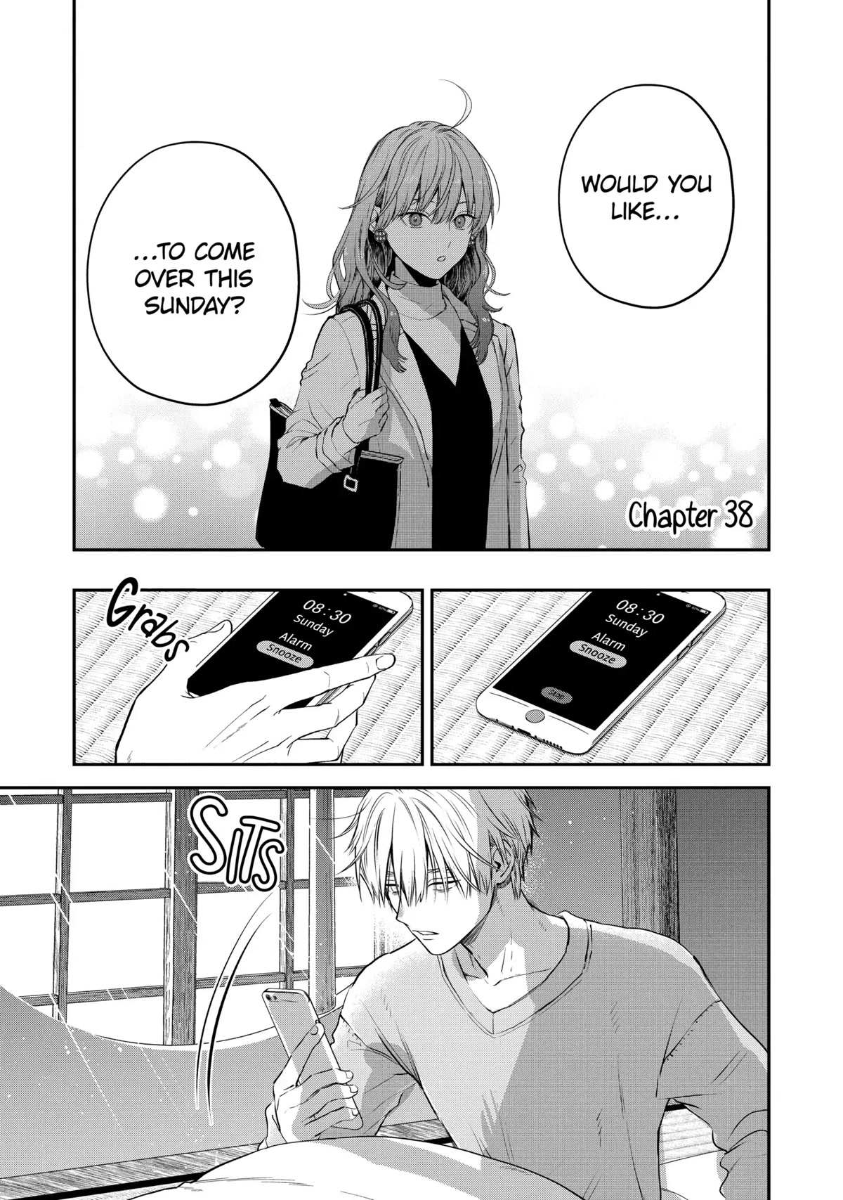 Ice Guy and the Cool Female Colleague Chapter 38.1 page 1 - 