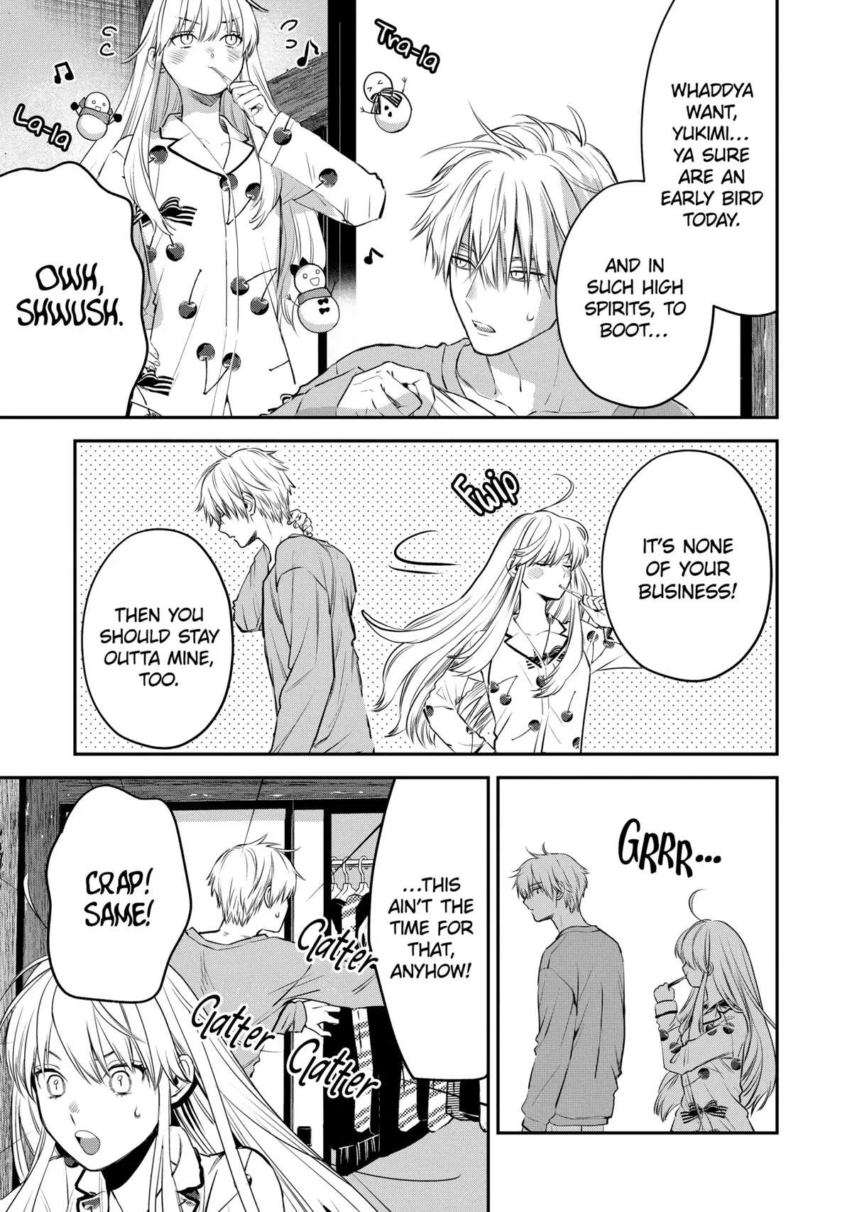 Ice Guy and the Cool Female Colleague Chapter 38.1 page 3 - 
