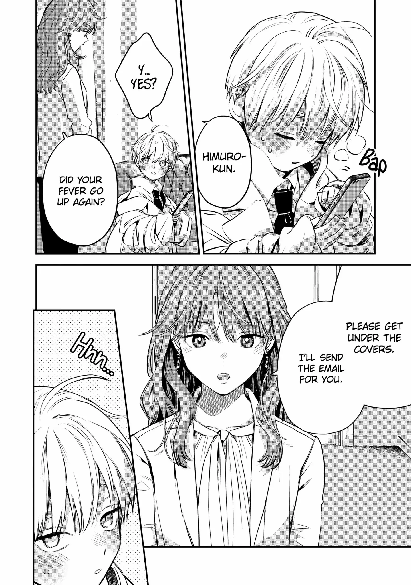 Ice Guy and the Cool Female Colleague Chapter 40.2 page 8 - 