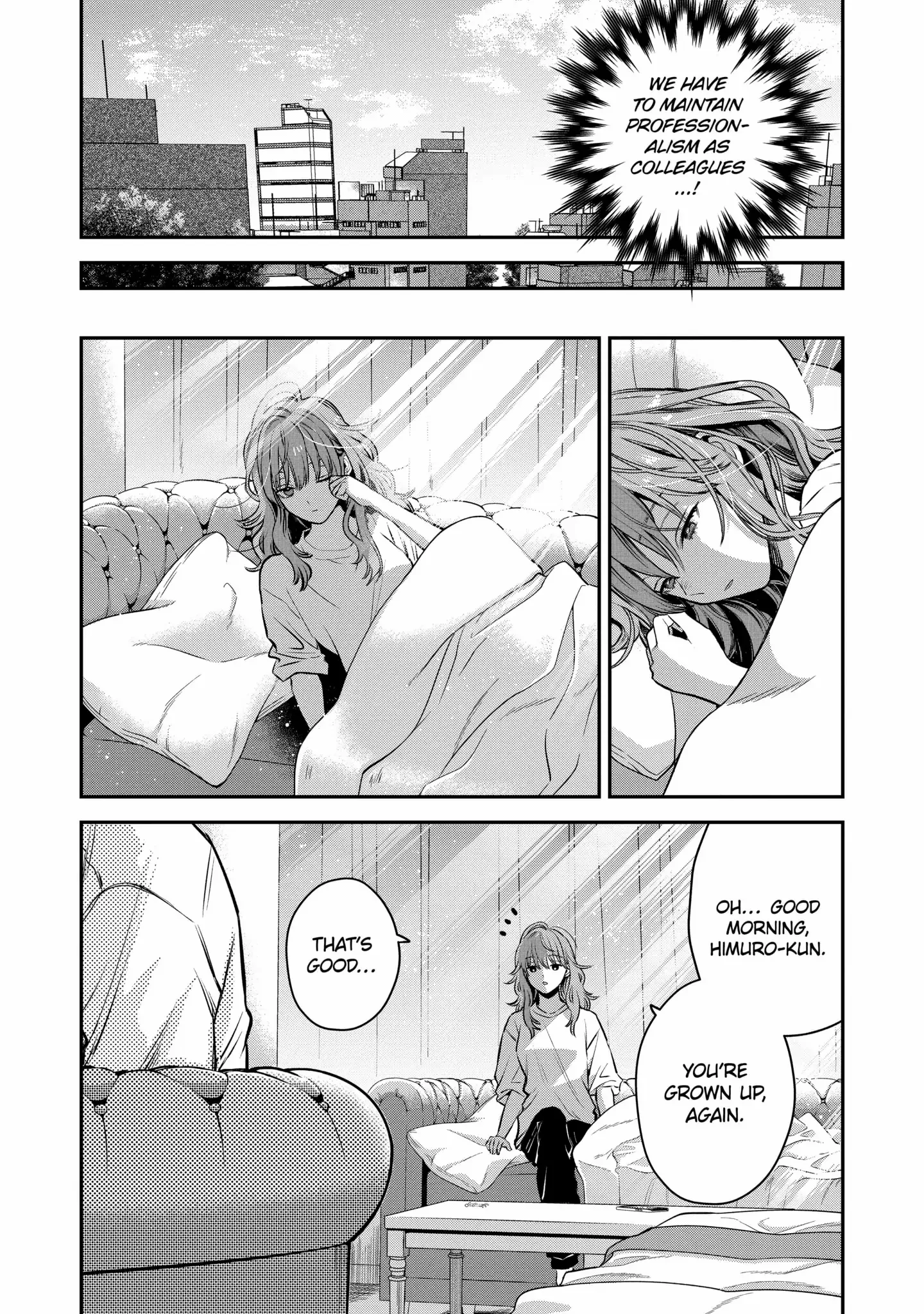 Ice Guy and the Cool Female Colleague Chapter 40.3 page 9 - 