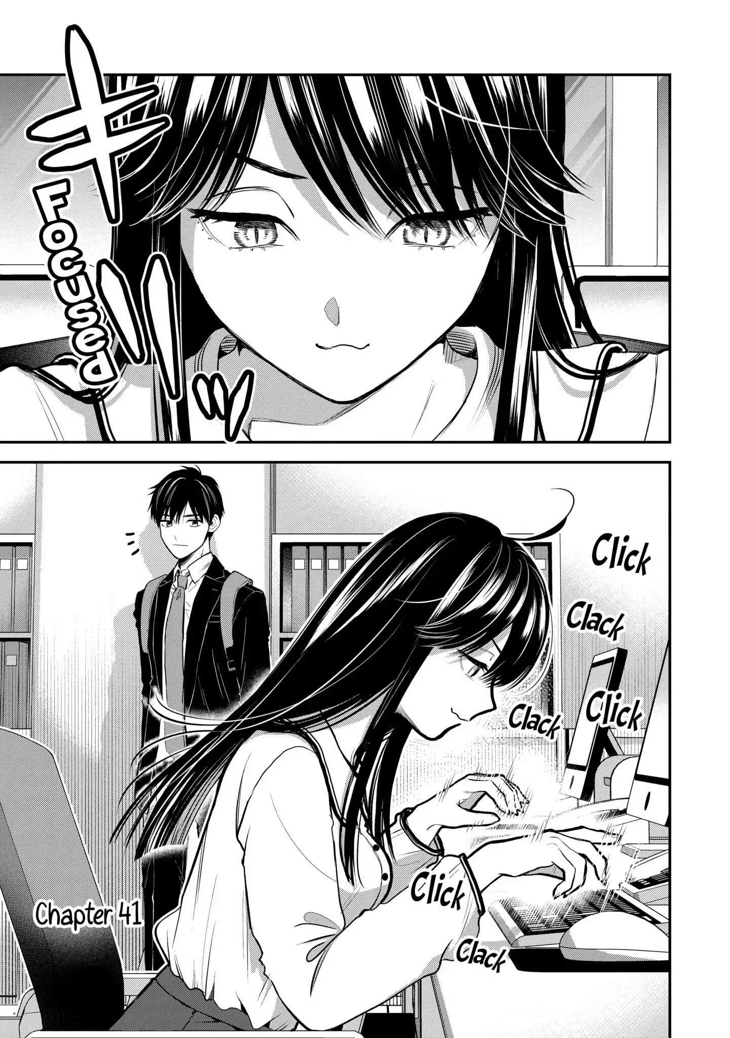 Ice Guy and the Cool Female Colleague Chapter 41.1 page 1 - 