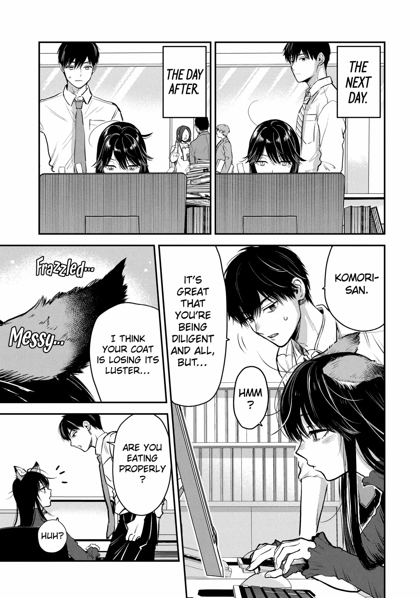 Ice Guy and the Cool Female Colleague Chapter 41.1 page 7 - 