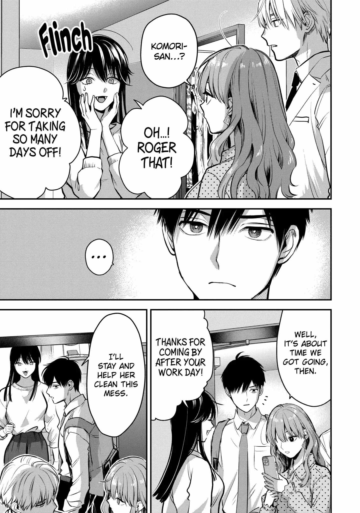 Ice Guy and the Cool Female Colleague Chapter 41.2 page 5 - 