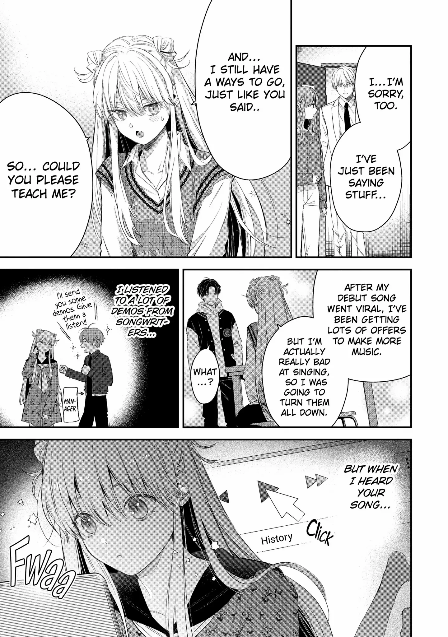 Ice Guy and the Cool Female Colleague Chapter 44.2 page 7 - 
