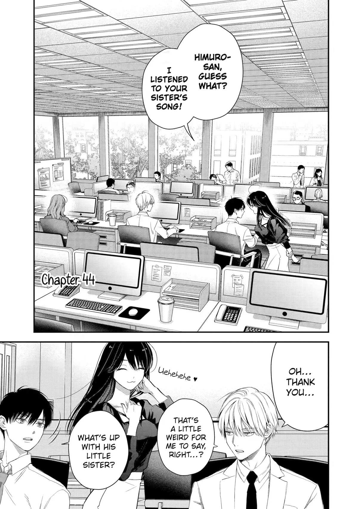 Ice Guy and the Cool Female Colleague Chapter 44 page 1 - 
