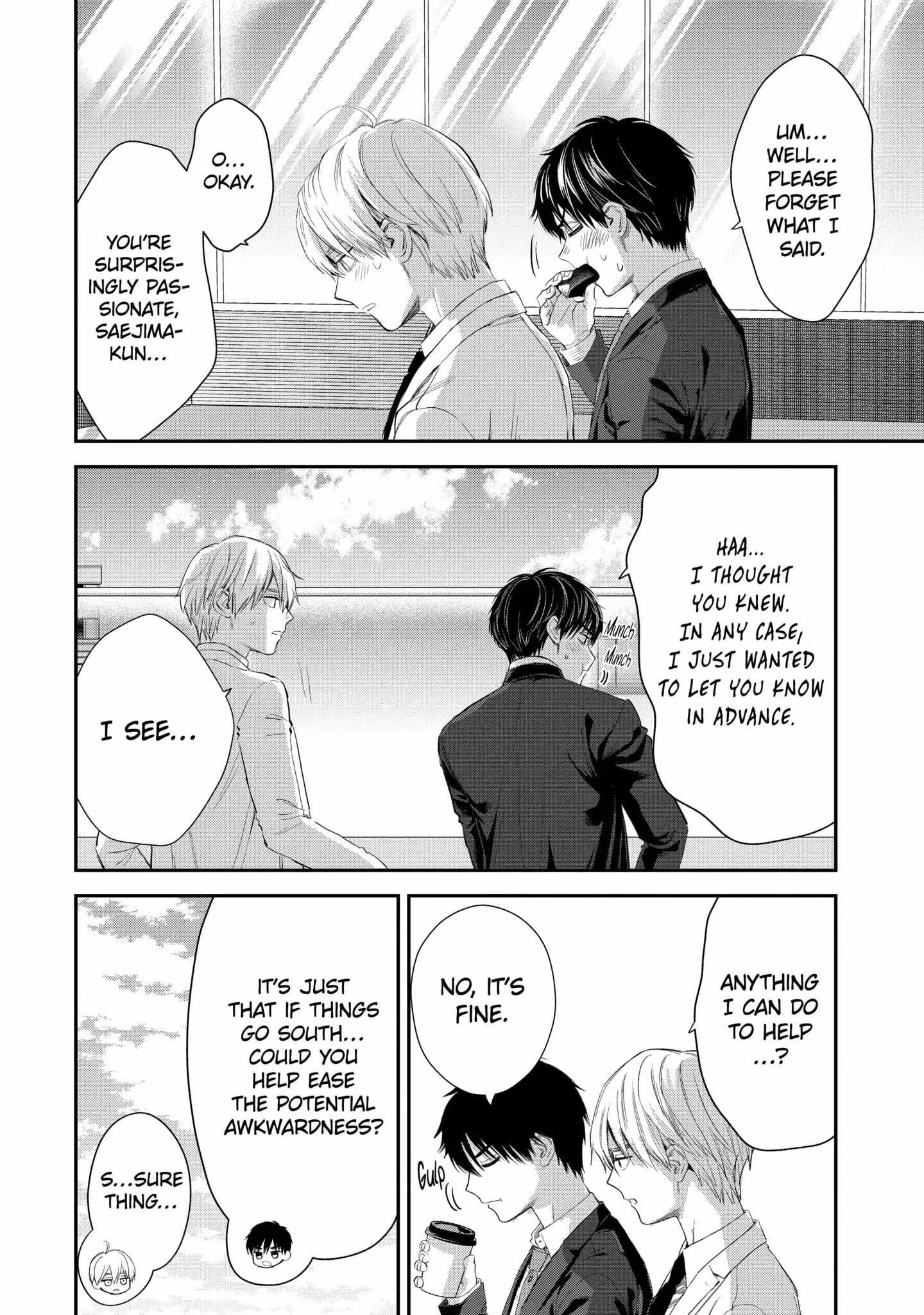 Ice Guy and the Cool Female Colleague Chapter 45.2 page 3 - 