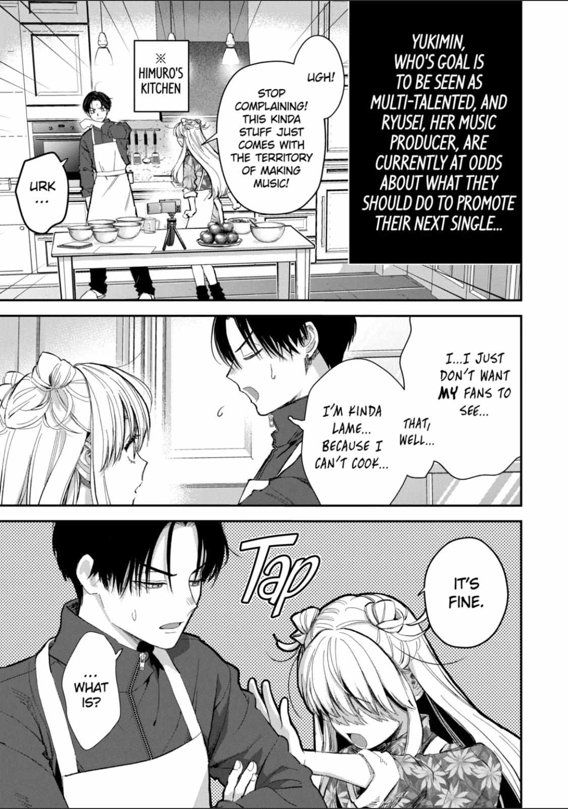 Ice Guy and the Cool Female Colleague Chapter 51.1 page 4 - 