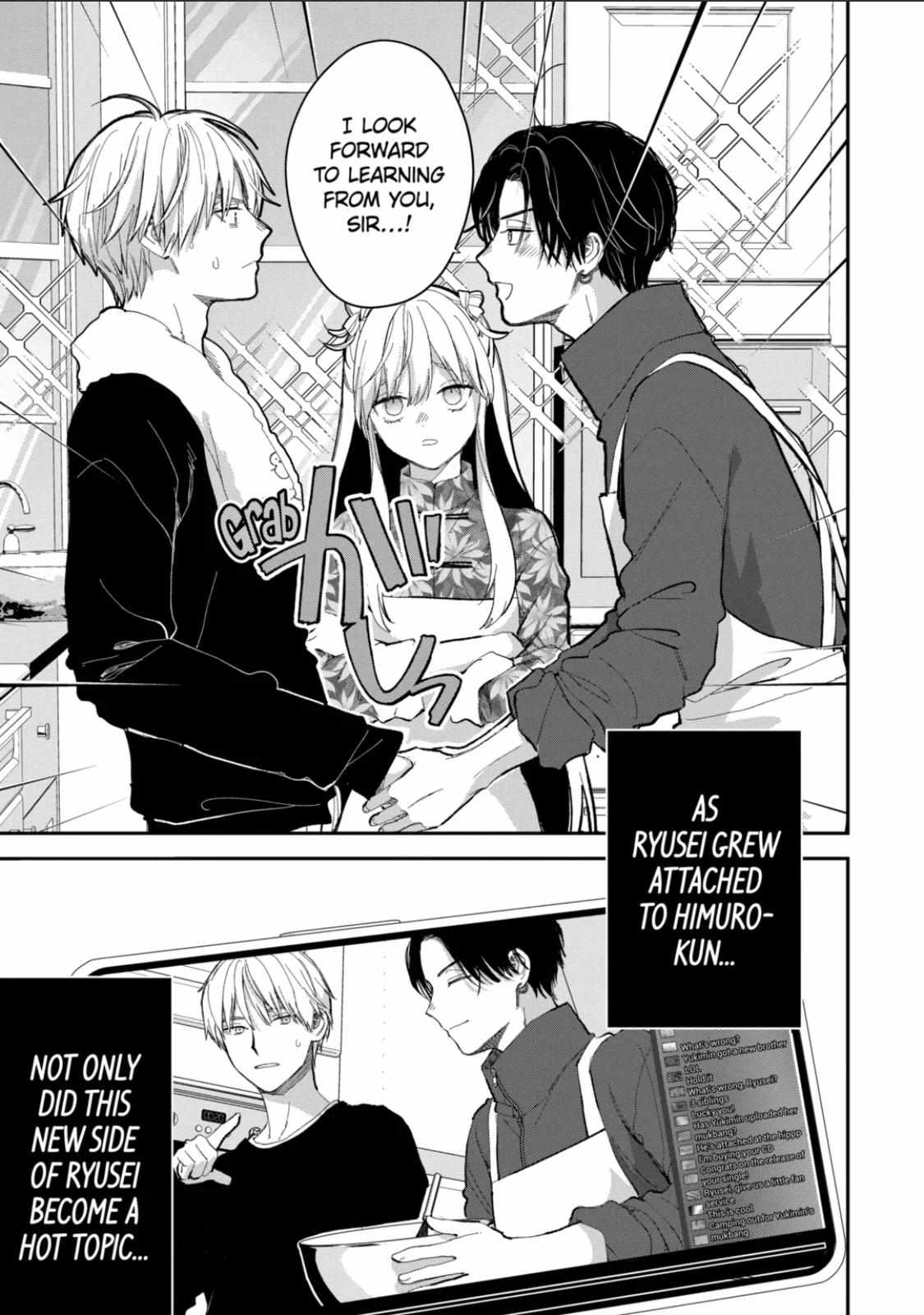 Ice Guy and the Cool Female Colleague Chapter 51.2 page 10 - 