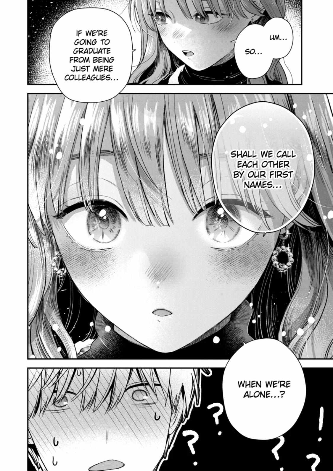 Ice Guy and the Cool Female Colleague Chapter 54.1 page 14 - 