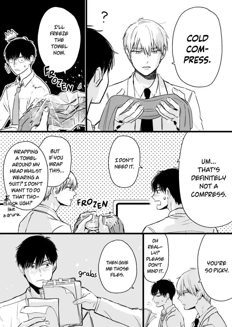 Ice Guy and the Cool Female Colleague Chapter 8 page 3 - 