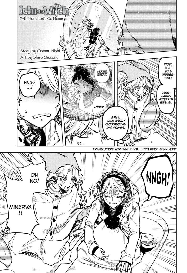 Ichi the Witch Chapter 74 page 1 - 