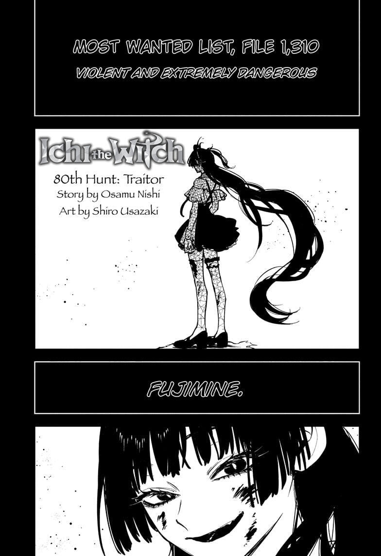 Ichi the Witch Chapter 80 page 1 - 
