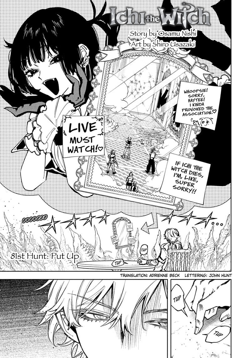 Ichi the Witch Chapter 81 page 1 - 